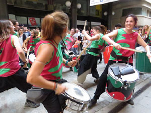 Manifestaci&oacute; contra la viol&egrave;ncia de l'Estat. Pre-commemoraci&oacute; de l'1-O