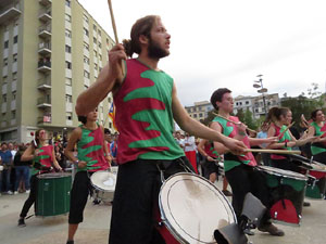 Manifestaci&oacute; contra la viol&egrave;ncia de l'Estat. Pre-commemoraci&oacute; de l'1-O