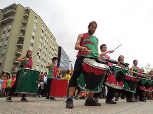 Manifestaci&oacute; contra la viol&egrave;ncia de l'Estat. Pre-commemoraci&oacute; de l'1-O
