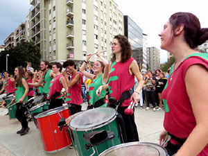 Manifestaci&oacute; contra la viol&egrave;ncia de l'Estat. Pre-commemoraci&oacute; de l'1-O