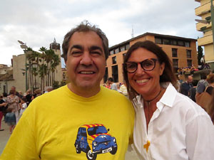 Manifestaci&oacute; contra la viol&egrave;ncia de l'Estat. Pre-commemoraci&oacute; de l'1-O