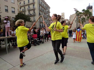 Manifestaci&oacute; contra la viol&egrave;ncia de l'Estat. Pre-commemoraci&oacute; de l'1-O
