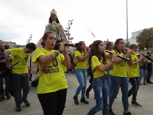 Manifestaci&oacute; contra la viol&egrave;ncia de l'Estat. Pre-commemoraci&oacute; de l'1-O