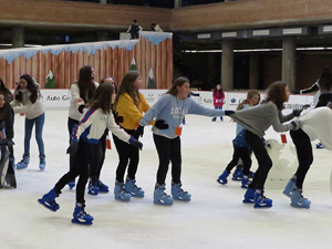 Nadal 2018. Pista de gel i tobogan a Fira de Girona