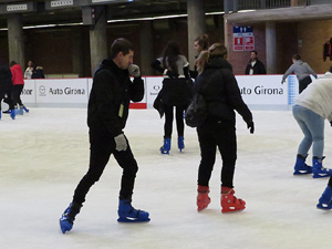 Nadal 2018. Pista de gel i tobogan a Fira de Girona