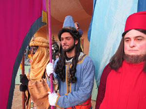 La Cavalcada de Reis 2019. El campament reial als Jardins de la Muralla