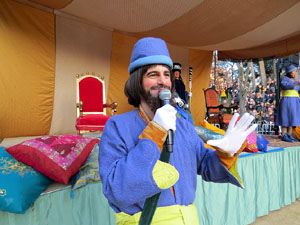 La Cavalcada de Reis 2019. El campament reial als Jardins de la Muralla