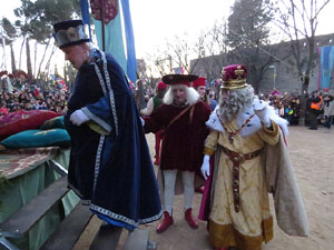 La Cavalcada de Reis 2019. El campament reial als Jardins de la Muralla