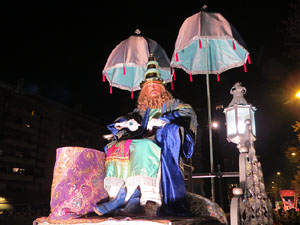 La Cavalcada de Reis 2019. Desfilada pels carrers de la ciutat, fins la pla&ccedil;a del Vi