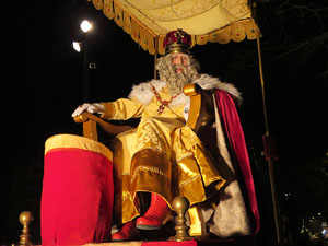 La Cavalcada de Reis 2019. Desfilada pels carrers de la ciutat, fins la pla&ccedil;a del Vi