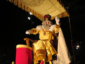 La Cavalcada de Reis 2019. Desfilada pels carrers de la ciutat, fins la pla&ccedil;a del Vi