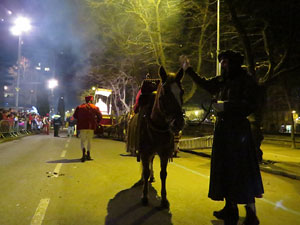 La Cavalcada de Reis 2019. Desfilada pels carrers de la ciutat, fins la pla&ccedil;a del Vi