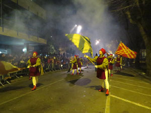 La Cavalcada de Reis 2019. Desfilada pels carrers de la ciutat, fins la pla&ccedil;a del Vi