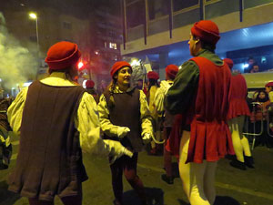 La Cavalcada de Reis 2019. Desfilada pels carrers de la ciutat, fins la pla&ccedil;a del Vi