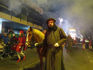 La Cavalcada de Reis 2019. Desfilada pels carrers de la ciutat, fins la pla&ccedil;a del Vi
