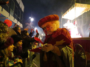 La Cavalcada de Reis 2019. Desfilada pels carrers de la ciutat, fins la pla&ccedil;a del Vi