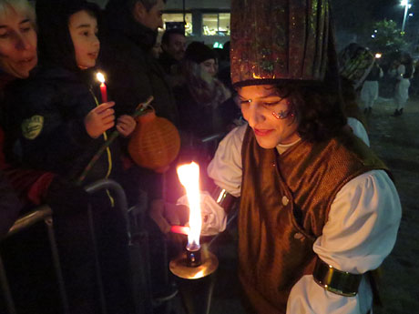 La Cavalcada de Reis 2019. Desfilada pels carrers de la ciutat, fins la pla&ccedil;a del Vi