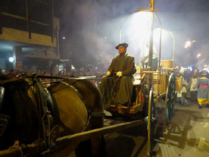 La Cavalcada de Reis 2019. Desfilada pels carrers de la ciutat, fins la pla&ccedil;a del Vi
