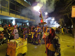 La Cavalcada de Reis 2019. Desfilada pels carrers de la ciutat, fins la pla&ccedil;a del Vi