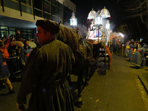 La Cavalcada de Reis 2019. Desfilada pels carrers de la ciutat, fins la pla&ccedil;a del Vi