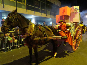 La Cavalcada de Reis 2019. Desfilada pels carrers de la ciutat, fins la pla&ccedil;a del Vi