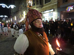 La Cavalcada de Reis 2019. Desfilada pels carrers de la ciutat, fins la pla&ccedil;a del Vi
