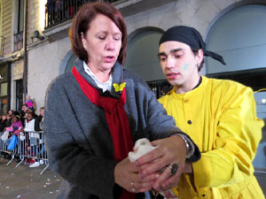 La Cavalcada de Reis 2019. Arribada del seguici a la pla&ccedil;a del Vi