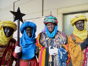 La Cavalcada de Reis 2019. La precavalcada des de la Merc&egrave; pels carrers de Girona