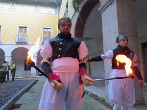 La Cavalcada de Reis 2019. La precavalcada des de la Merc&egrave; pels carrers de Girona