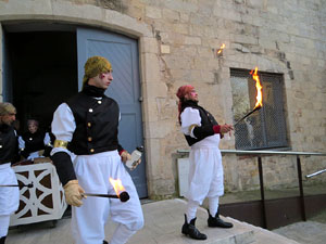 La Cavalcada de Reis 2019. La precavalcada des de la Merc&egrave; pels carrers de Girona