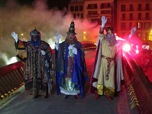 La Cavalcada de Reis 2019. El campament reial als Jardins de la Muralla