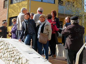 El pont del Dimoni de Santa Eugènia de Ter. Visita de final d'obra