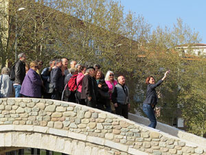 El pont del Dimoni de Santa Eugènia de Ter. Visita de final d'obra