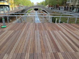 El pont del Dimoni de Santa Eugènia de Ter. Visita de final d'obra