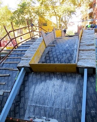 Reconstrucció del pont del Dimoni. (24/10/2018)