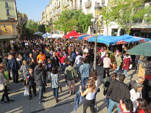 Festivitats i esdeveniments. Sant Jordi 2019 a Girona
