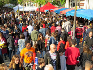 Festivitats i esdeveniments. Sant Jordi 2019 a Girona