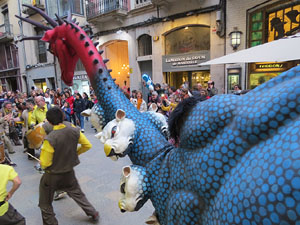 Festivitats i esdeveniments. Sant Jordi 2019 a Girona