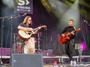 Festival Strenes 2019. Concert d'Aliena a la pla&ccedil;a Catalunya