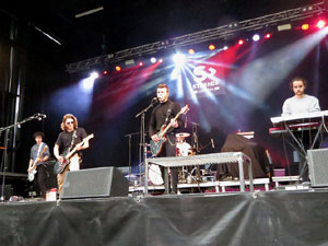 Festival Strenes 2019. Concert d'Aliena a la pla&ccedil;a Catalunya