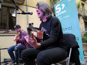 Festival Strenes 2019. Concert de Toni Beiro a les escales de Sant Dom&egrave;nec