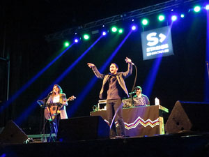 Festival Strenes 2019. Concert de Delaf&eacute; a la pla&ccedil;a Catalunya