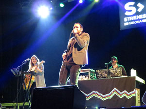 Festival Strenes 2019. Concert de Delaf&eacute; a la pla&ccedil;a Catalunya