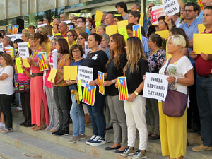 Actes a Girona en commemoraci&oacute; de l'1-O