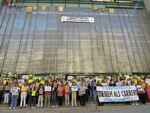 Actes a Girona en commemoraci&oacute; de l'1-O