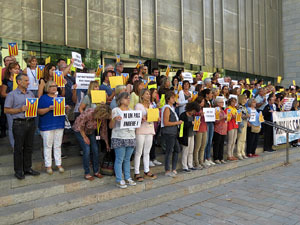 Actes a Girona en commemoraci&oacute; de l'1-O