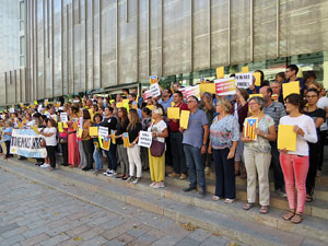Actes a Girona en commemoraci&oacute; de l'1-O