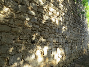 Itinerari de les muralles de Girona. El baluard de la Mercè