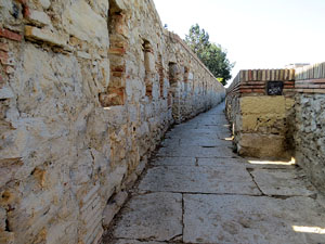 Itinerari de les muralles de Girona. El baluard de la Mercè