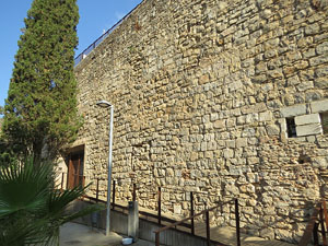 Itinerari de les muralles de Girona. El baluard de la Mercè